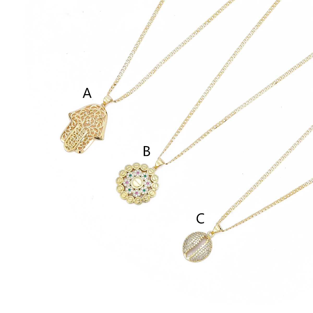 2021 Апрель новый дизайн длинная цепочка Ювелирные наборы женские модные ожерелья