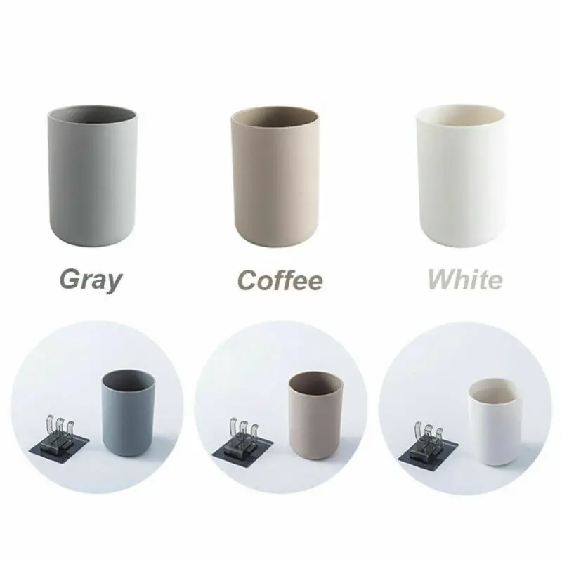 Пластиковый туалетный столик для ванной чашка держатель зубной щетки