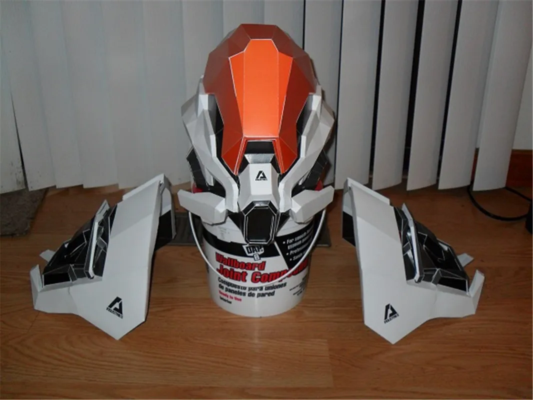 Средний размер 1:1 носимые бумажные Игры Броня бумага модель ручная трехмерная