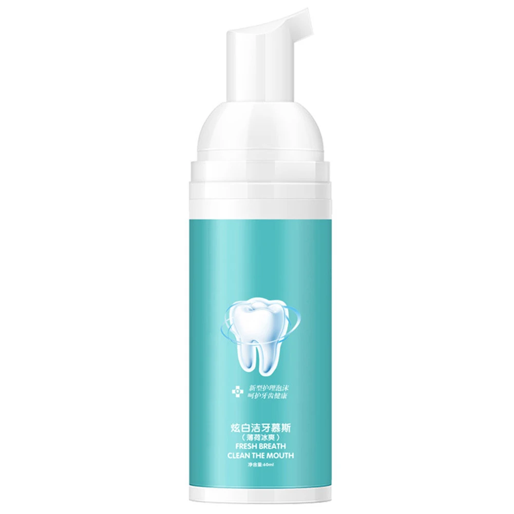 

60ml Fresh Oral Care Stain Remove Toothpaste Effective Tooth Cleaning Mousse Plaque Travel Bleaching Dental Tool Portable