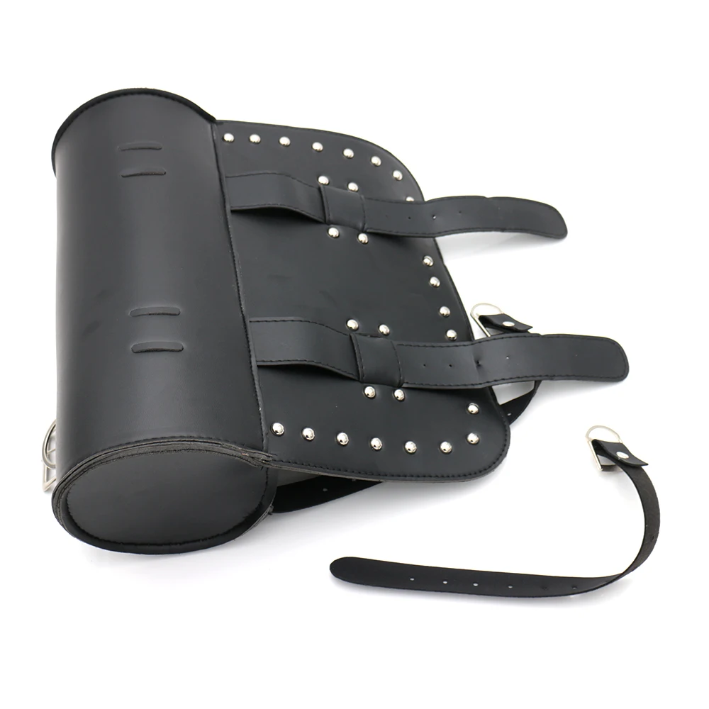 Универсальная мотоциклетная сумка для инструментов черная круглая сумочка из