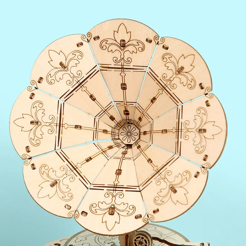 

MUSIC BOX 3D Wooden Puzzle Games Assembly Model Kits Toys for Children Kids Girls Birthday Gift