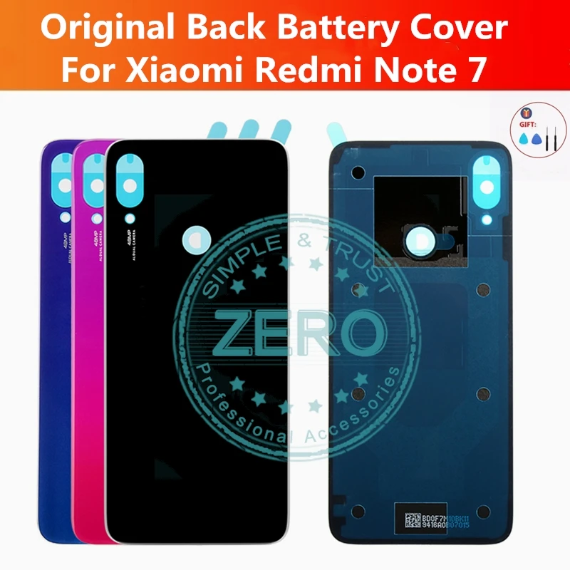 Оригинальная задняя крышка батарейного отсека для Xiaomi Redmi Note 7 / Note7 Pro задний