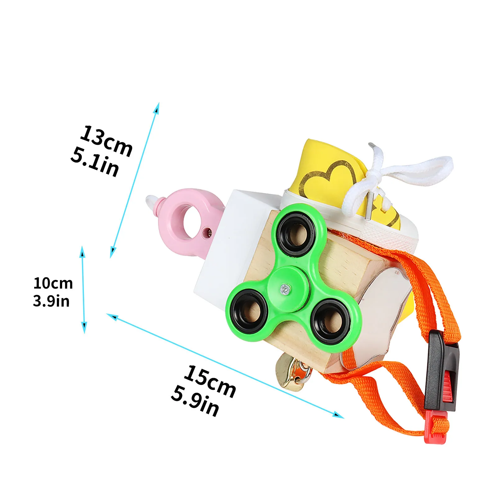 

New Montessori Toys Busy Activity Cubes Intelligence Learning Educational Toy For Kids Decompression Toy Stress Reliever Gifts
