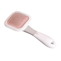 pet dog grooming rake 360 degree rotating wire brush shedding comb gently remove loose tangled hair hot