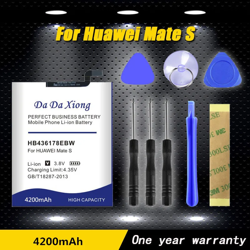 Аккумулятор Da Xiong 4200 мА/ч HB436178EBW для Huawei Mate S CRR CL00 UL00 аккумулятор