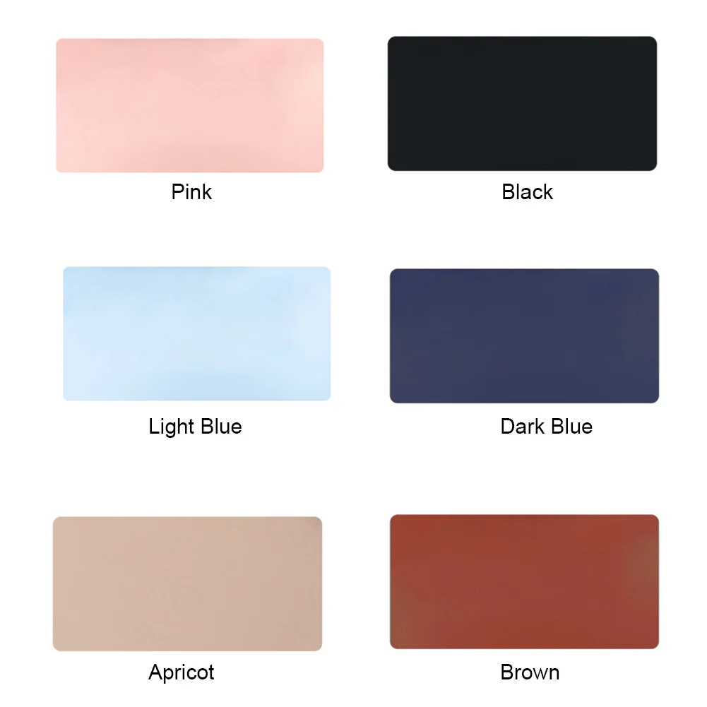 Ультратонкий легко моющийся коврик для мыши и письма водонепроницаемый с