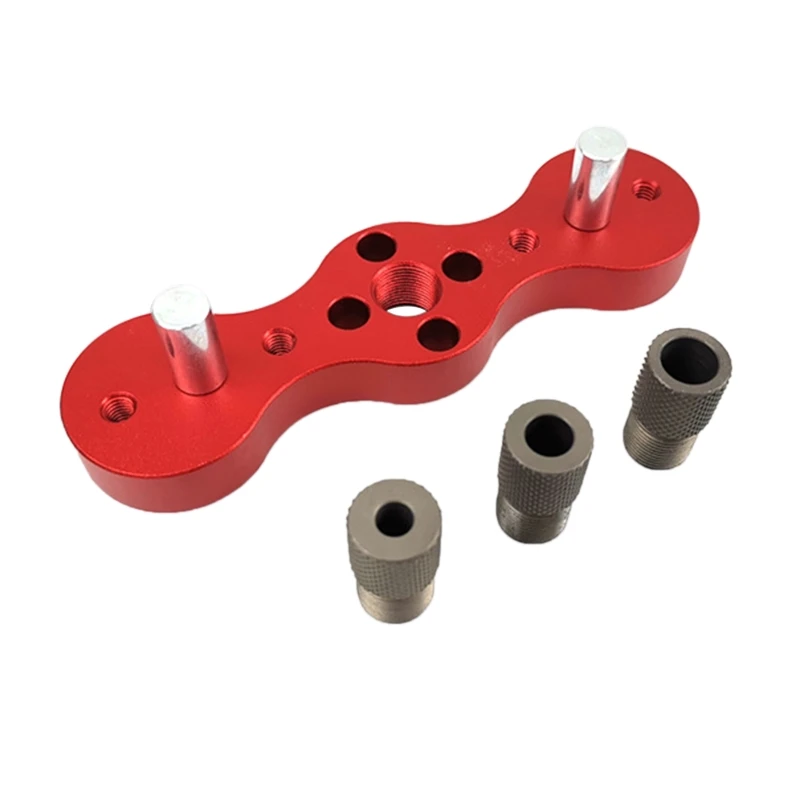 

Aluminum Alloy Drilling Positioner Template Straight Hole Guide Locator Tools
