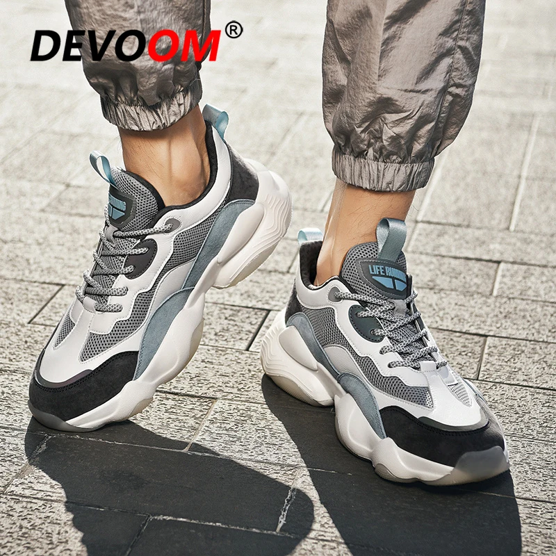 2020 Летняя женская спортивная обувь дышащие сетчатые белые массивные кроссовки