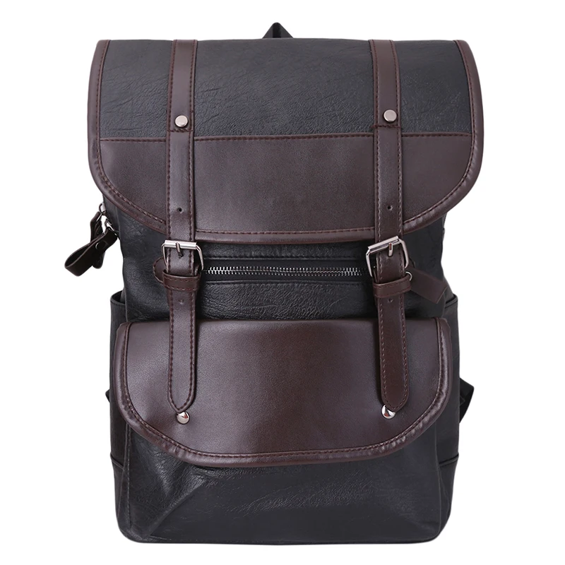 2020 винтажные рюкзаки для ноутбука из искусственной кожи Мужской Дорожный рюкзак