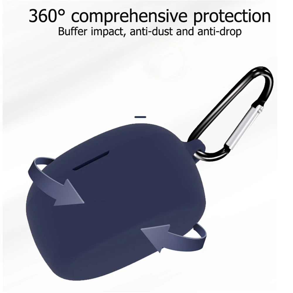 

Silicone Protective Cover Case for Philips SHB2505 Wireless Earphone Waterproof Headset Sleeve with Anti-lost Hook
