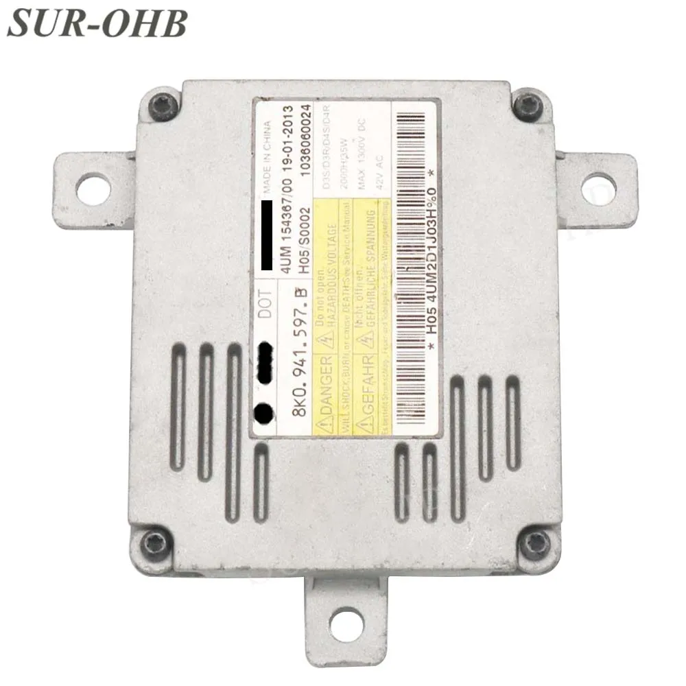 Оригинальная ксеноновая фара A4 8K0941597B D3S H05 S0002 1036060024 HID D4S N10721805 балласт W003T18471 для