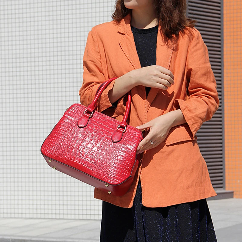 Longlight Для женщин Разделение кожаные сумки из натуральной кожи Модная мужская