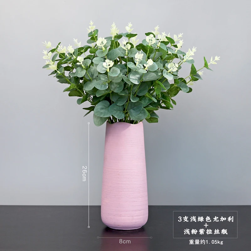 Керамическая ваза для украшения дома гостиной стола Цветочная композиция