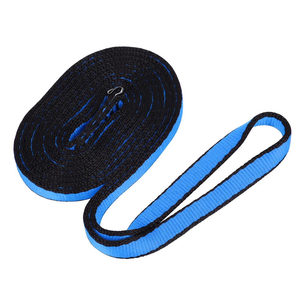 

60/120/150cm 23KN Mountaineering Climbing Load Bearing Flat Belt Strap Durable Outdoor Rock Climbing Safety Rope Equipment