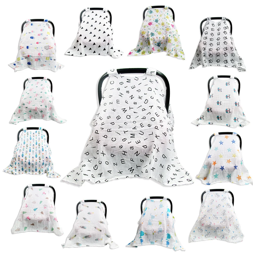 

Windproof Stroller Multi Use Maternity Breastfeeding Nursing For Baby Car Seat Feeding Newborn Shopping Cart Cover Mother