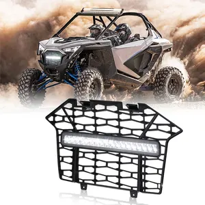 Передний бампер KEMIMOTO UTV RZR сетчатый гриль 2020 2021 2022 для Polaris RZR Pro XP  XP 4