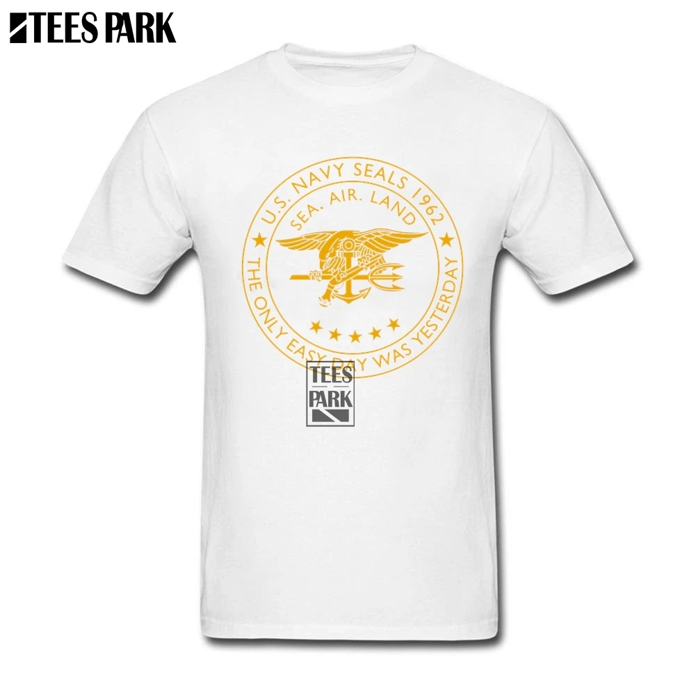 T-Shirt Solid USA Navy Seals T Shirt Printing Vintage Newest Boy Unique Shirts Beautiful | Мужская одежда