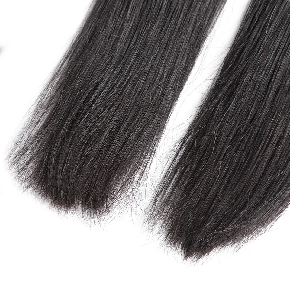 Luvin OneCut волосы прямые 8-40 30 32 дюймов бразильские волосы плетение Дело Человеческие волосы remy натуральный цвет двойной нарисованный