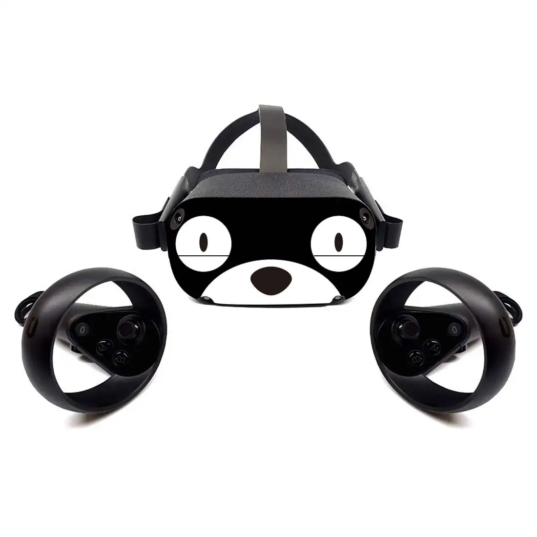 Виниловая наклейка для гарнитуры Oculus Quest VR и контроллера легко наносится