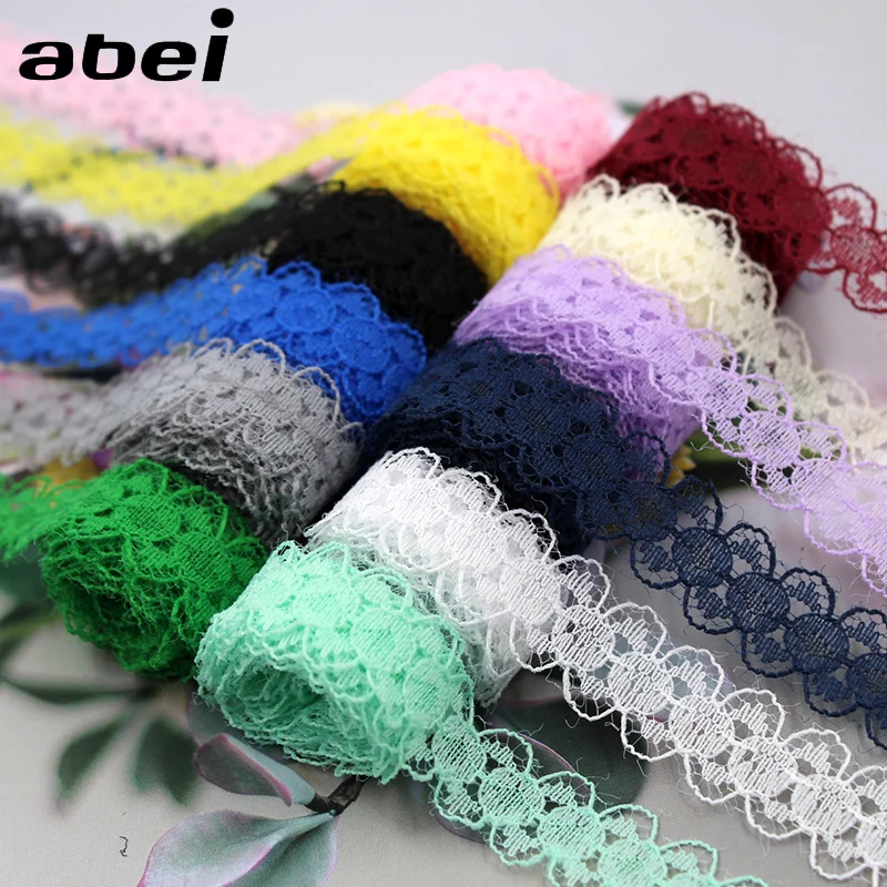 10 ярдов 15 мм белые черные кружевные аксессуары для свадебной вечеринки | Дом и сад