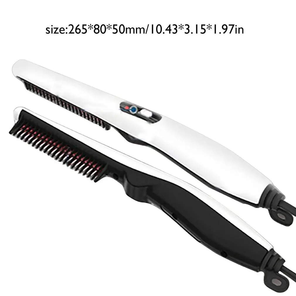 

Styler V2 Men'S Electric Curler Beard Corner Beard Comb Multifunctional Straight Hair Comb Professional Fashion