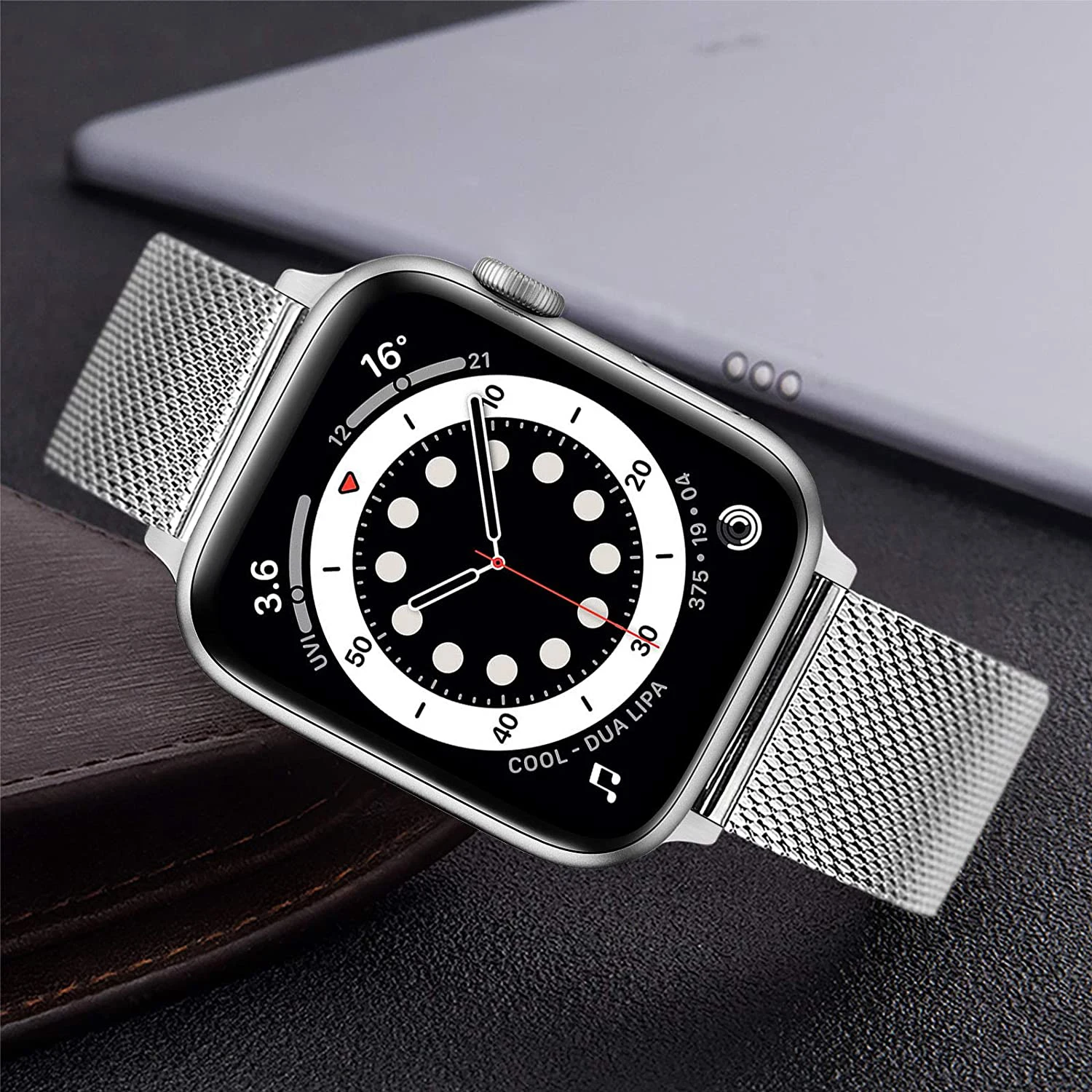 Плетеный сетчатый Браслет Essidi для Apple Watch Series 7 41 45 мм se 6 5 4 40 44 ремешок Миланская