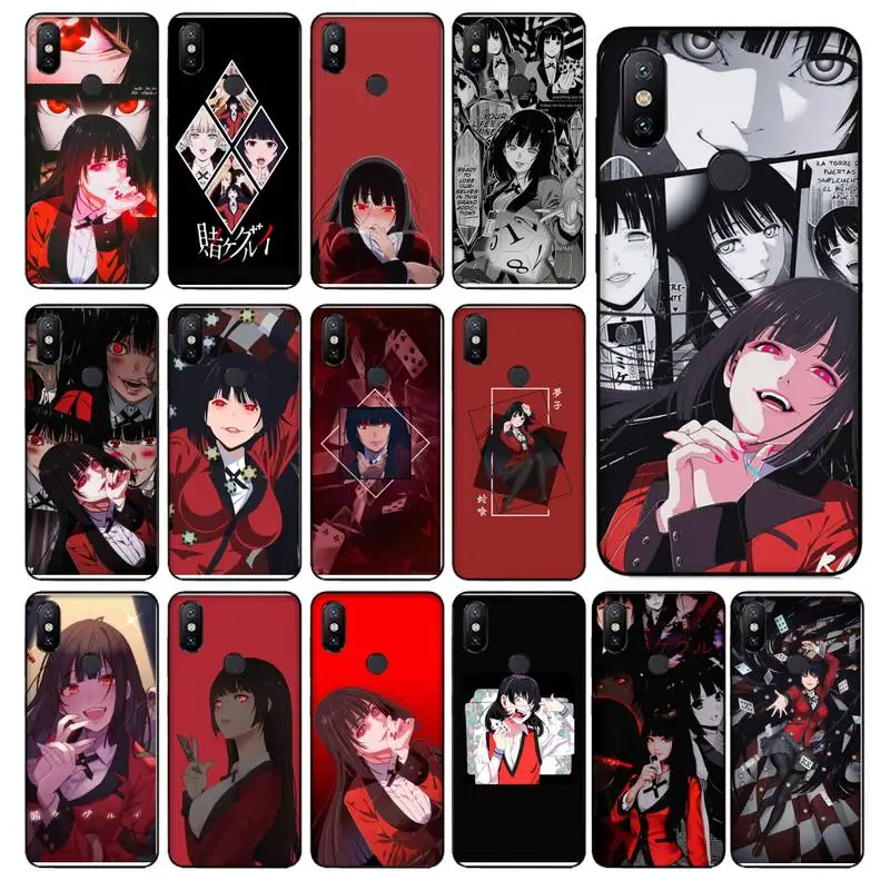 

Crazy Excitement Manga Kakegurui Phone Case For Xiaomi Mi Note 10 Lite pro 7 9 9t pro se a2 lite