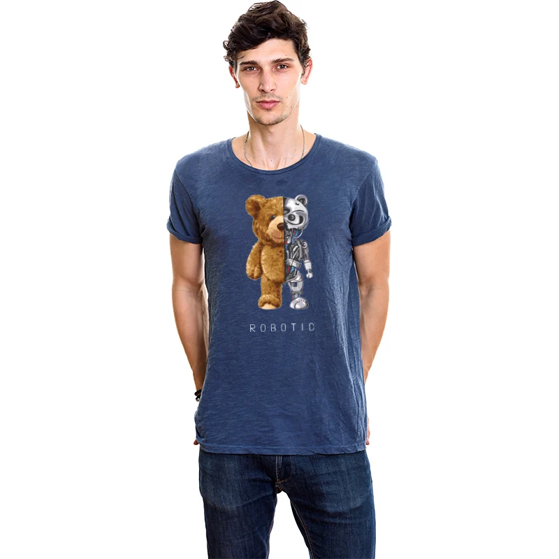 Роботизированный Мишка Тедди игрушка Термотрансферная печать