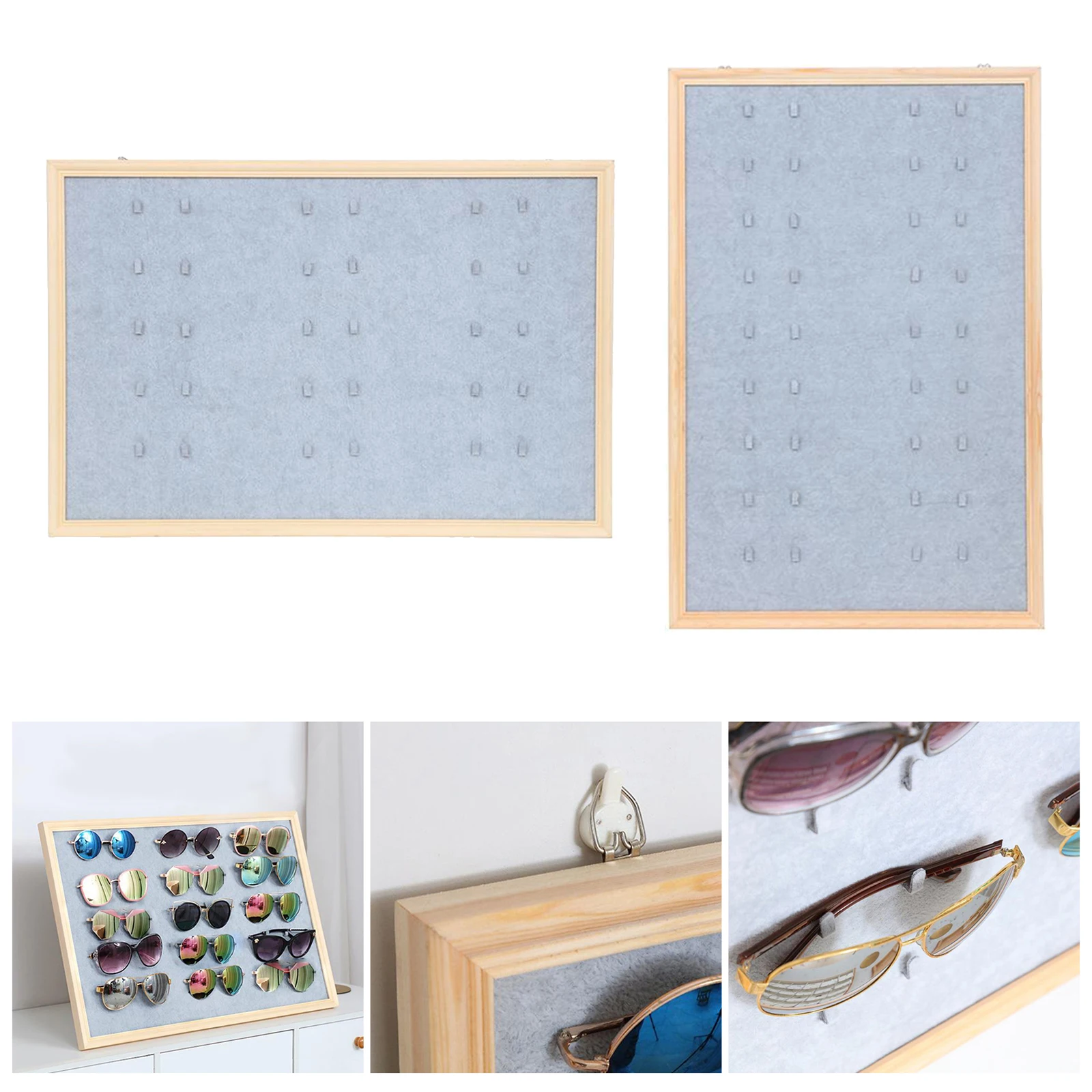 Beste Glazen Deur Stand Zonnebril Organizer Muur Opknoping Houder