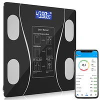 bluetooth body fat scale bmi scales smart wireless digital bathroom weight scale body composition analyzer weighing scale