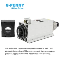New ArrivalCNC Wood working spindle motor 220v 380v Air Cooled Spindle ER32 300Hz 18000rpm air cooling spindle motor with Mount