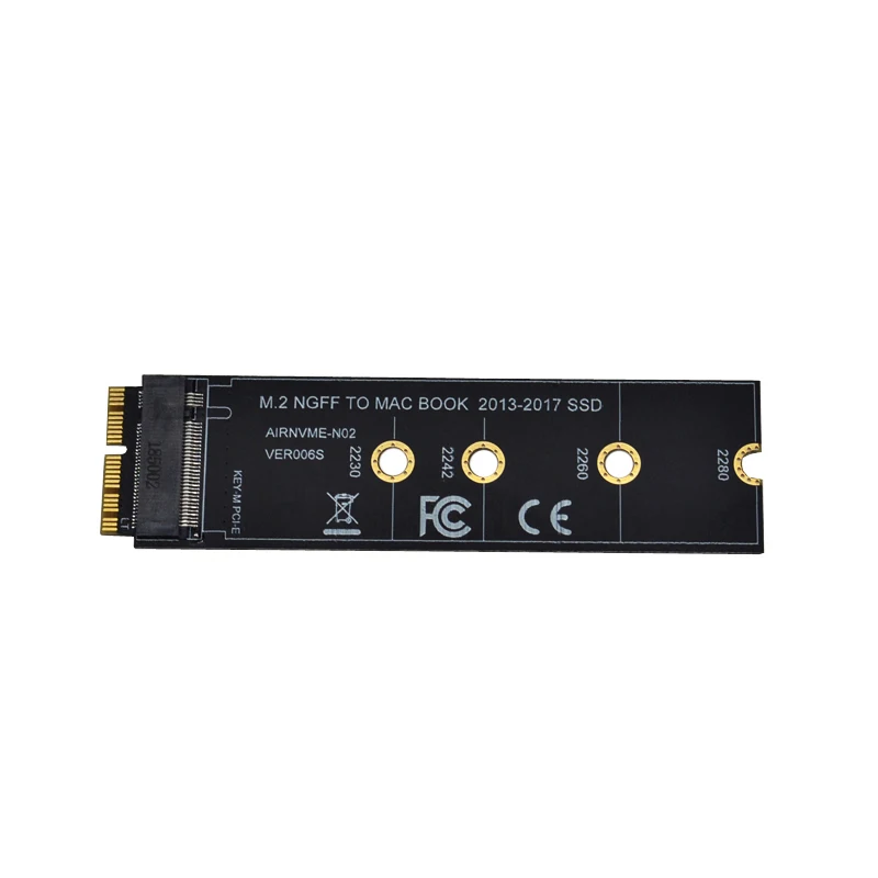 Переходники для Ssd M2 на Macbook Air 2013 2014 2015 2016 2017 M.2 M ключ Pcie X4 Ngff Apple
