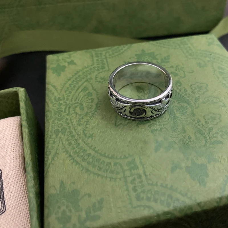 Женское и мужское кольцо в виде головы тигра | Украшения аксессуары