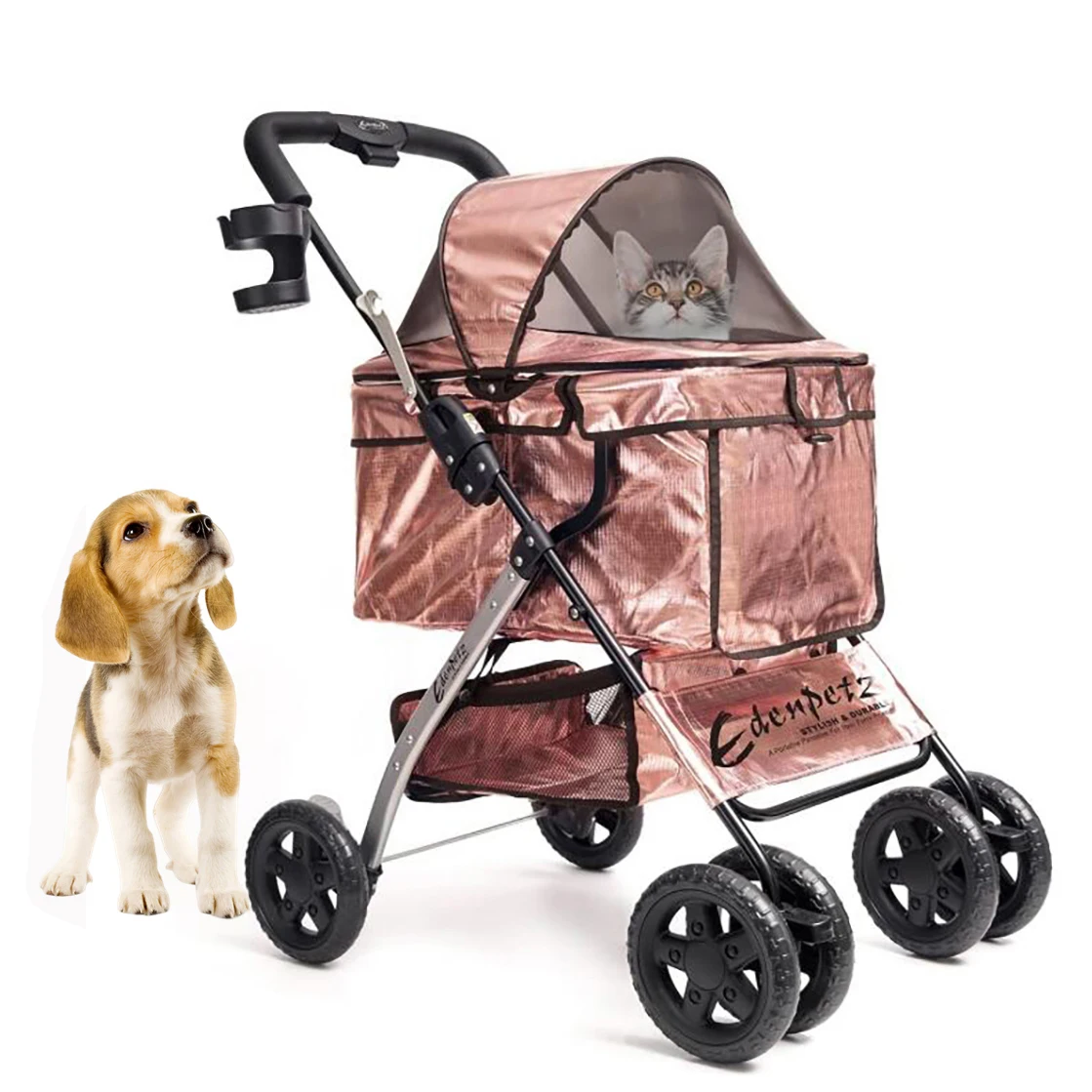 Складная прогулочная коляска для домашних животных | Дом и сад