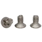 M2 M2 * 3 M2x3 M2 * 4 M2x4 M2 * 5 M2x5 никелированная углеродистая сталь DIN965 Phillips Крестовая Встраиваемая потайная KM Плоская Головка Micro Screw