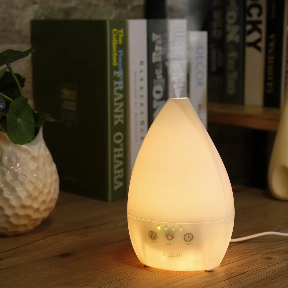 LESHP Touch color ful Light Арома увлажнитель ультразвуковой диффузор 7 цветов светодиодный