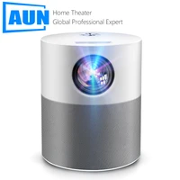 aun projector full hd 1080p et40 android 9 beamer led mini projector 4k decoding video projector for home theater cinema mobile