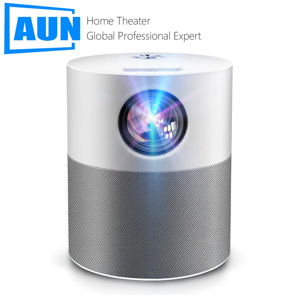 AUN ET40 Проектор Full HD 1080p Android 9 светодиодный мини-проектор 4k декодирование видео