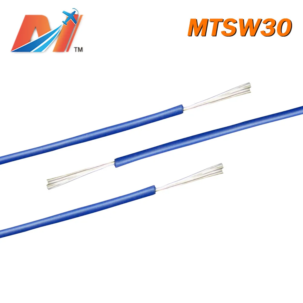 Maytech Clearance Sale(1meter) power silicon wire AWG30 BLUE COLOR