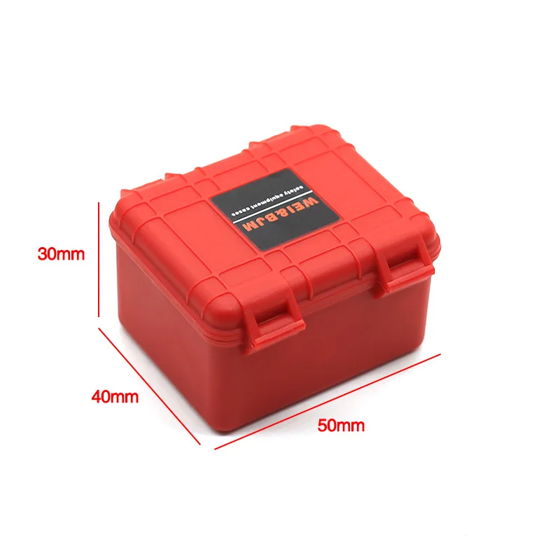 Красный/оранжевый/черный опционально 3 упаковки портативный пластиковый ящик