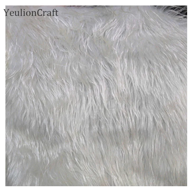 Chzimade искусственная мягкая плюшевая длинная ткань из искусственного меха для
