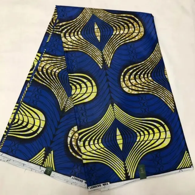 Африканская восковая Ткань для шитья Анкара настоящая нигерийская голландская