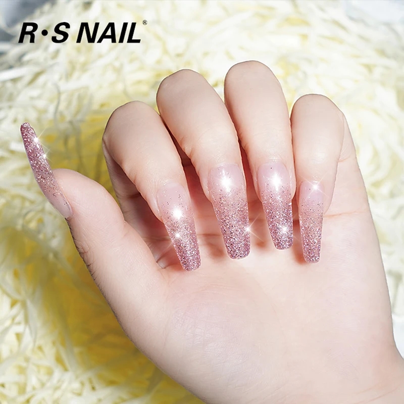 RS лак для ногтей 15 мл мигающий диско Гель-лак светоотражающий Блестящий