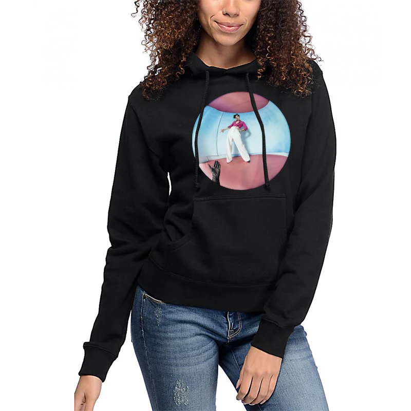 

Fleece Hoodies Harry Styles print Sweatshirts Hooded Cool Spring Casual Pullovers Women Men sweetshirts