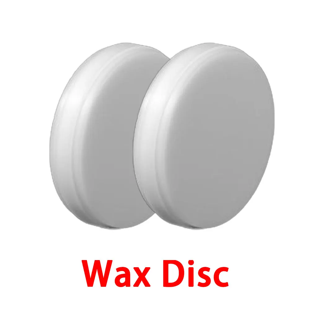 

5pcs White Color Wax Disc 98mm Diameter for CADCAM System