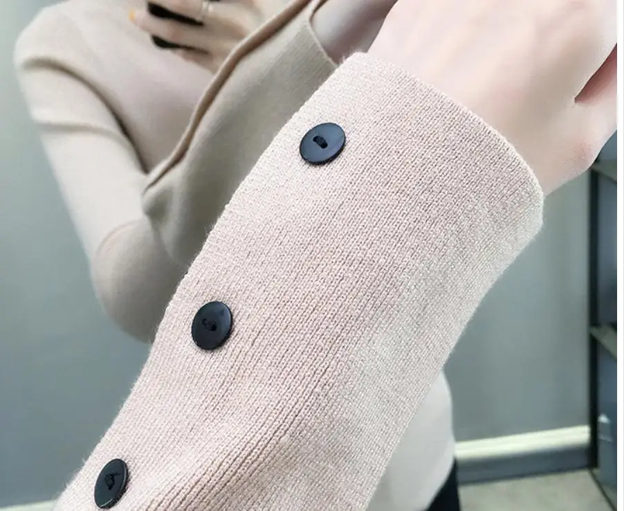 

2021 spring and autumn winter with New style fashion Long sleeve Women's Sweater coat