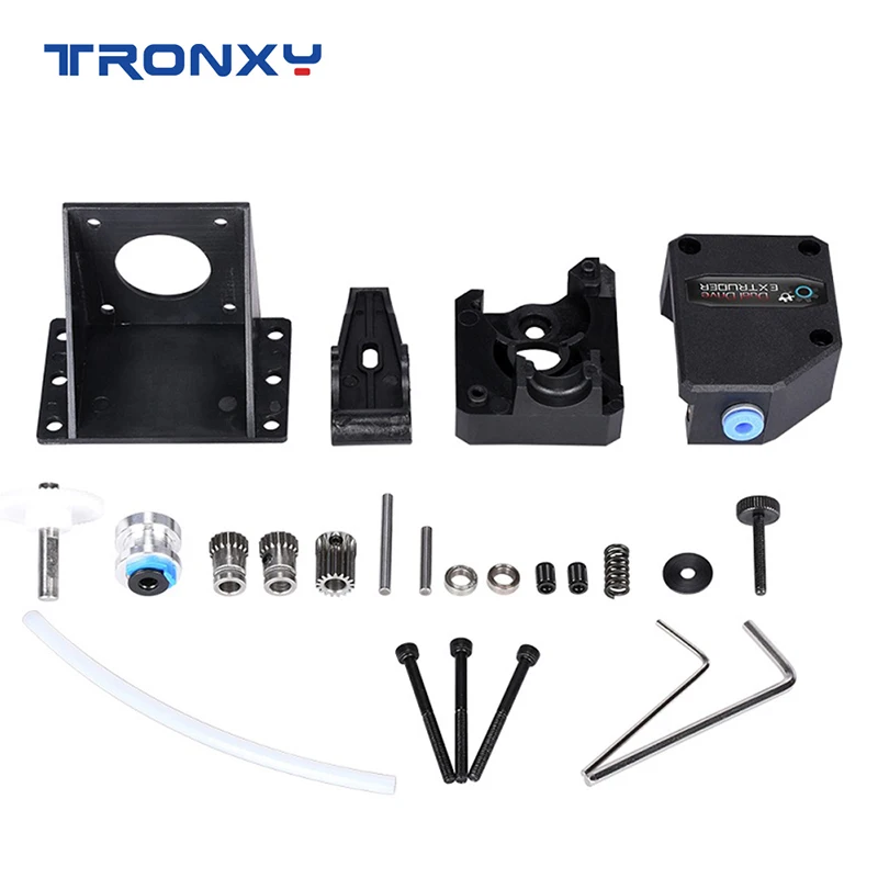 

Tronxy Bowden Direct Extruder Dual-Drive PLA Filaments feeding for 3D Printer BMG Cloned 3D Printers Parts Kit