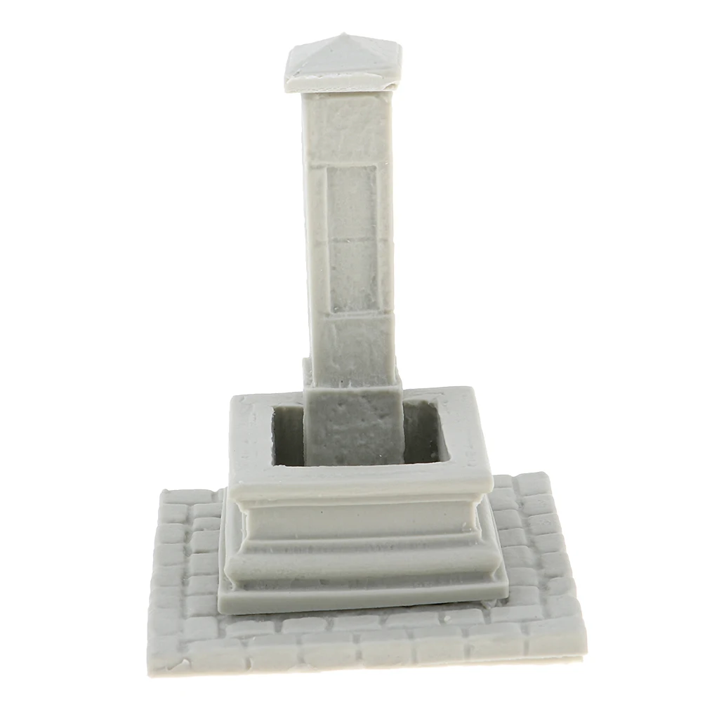 1/35 Смола Модель хорошо миниатюрный Sandplay уличные расположение пейзажей