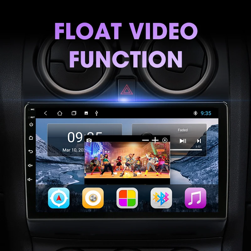 Автомагнитола VTOPEK T3L PLUS с Android 9 0 для Nissan Qashqai 1 J10 2006 2013 мультимедийный